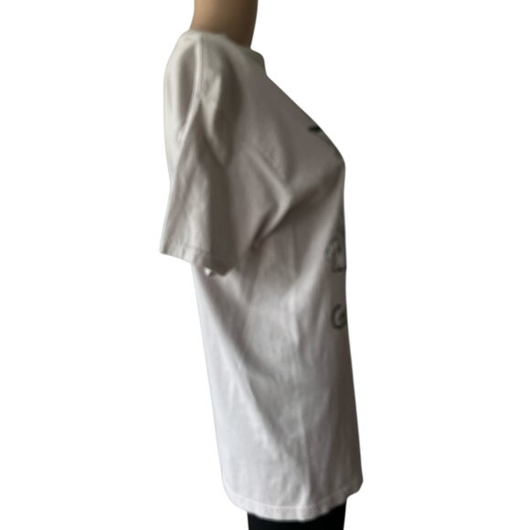 Grumpy Cat Funny Gray Size M T-Shirt - Picture 2 of 8